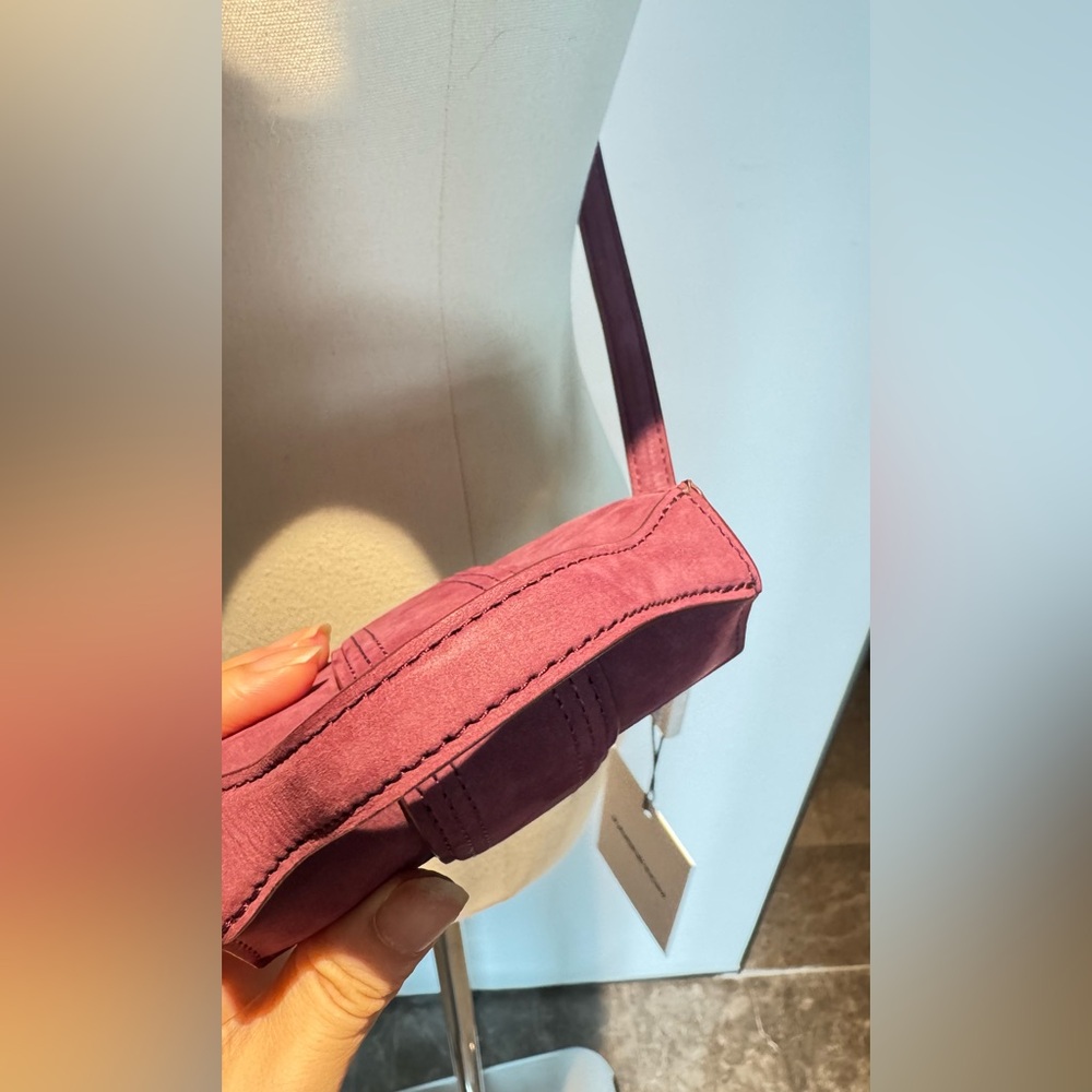 Jacquemus Le Petit Bambino Mini Bag in Burgundy - Picture 7 of 14